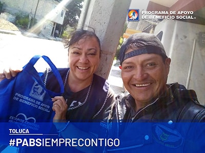 PABS entrega de despensas Toluca